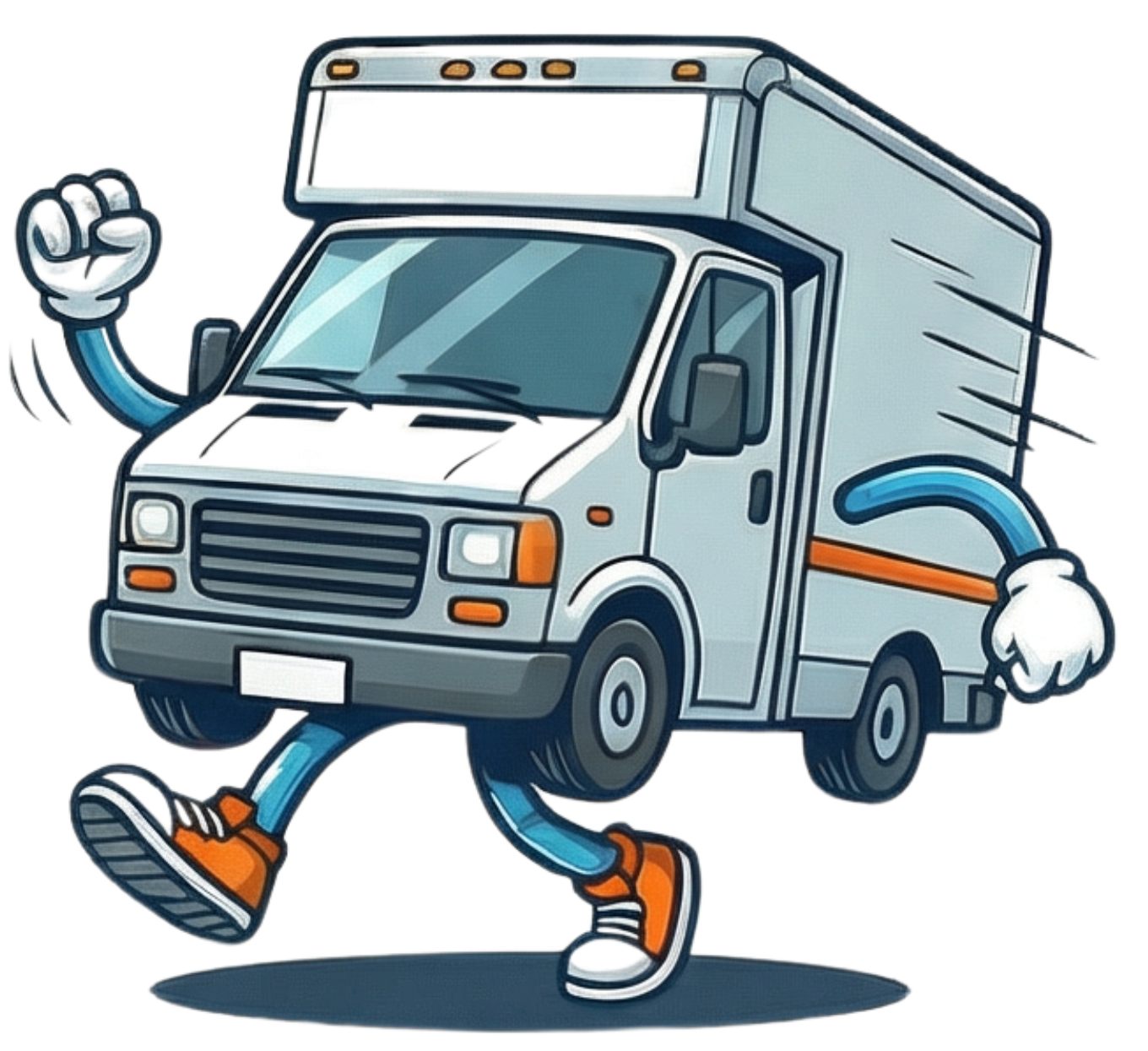 Running Truck Character